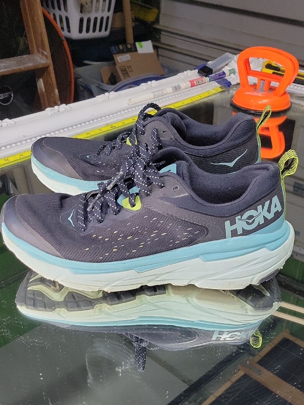 Womens 10 Hoka  Challenger ATR 6 athletic shoes. Great Condition.